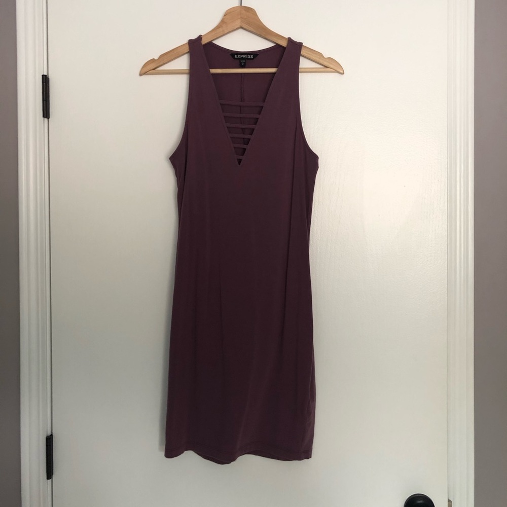Plum Express Dress